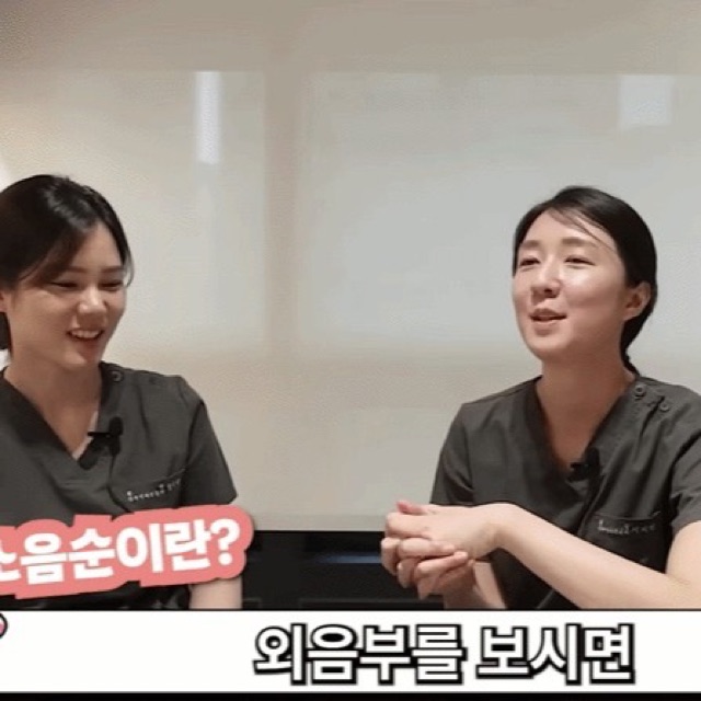 좌우 크기 차이는 어디까지 정상일까, 소음순수술 상담의 설명